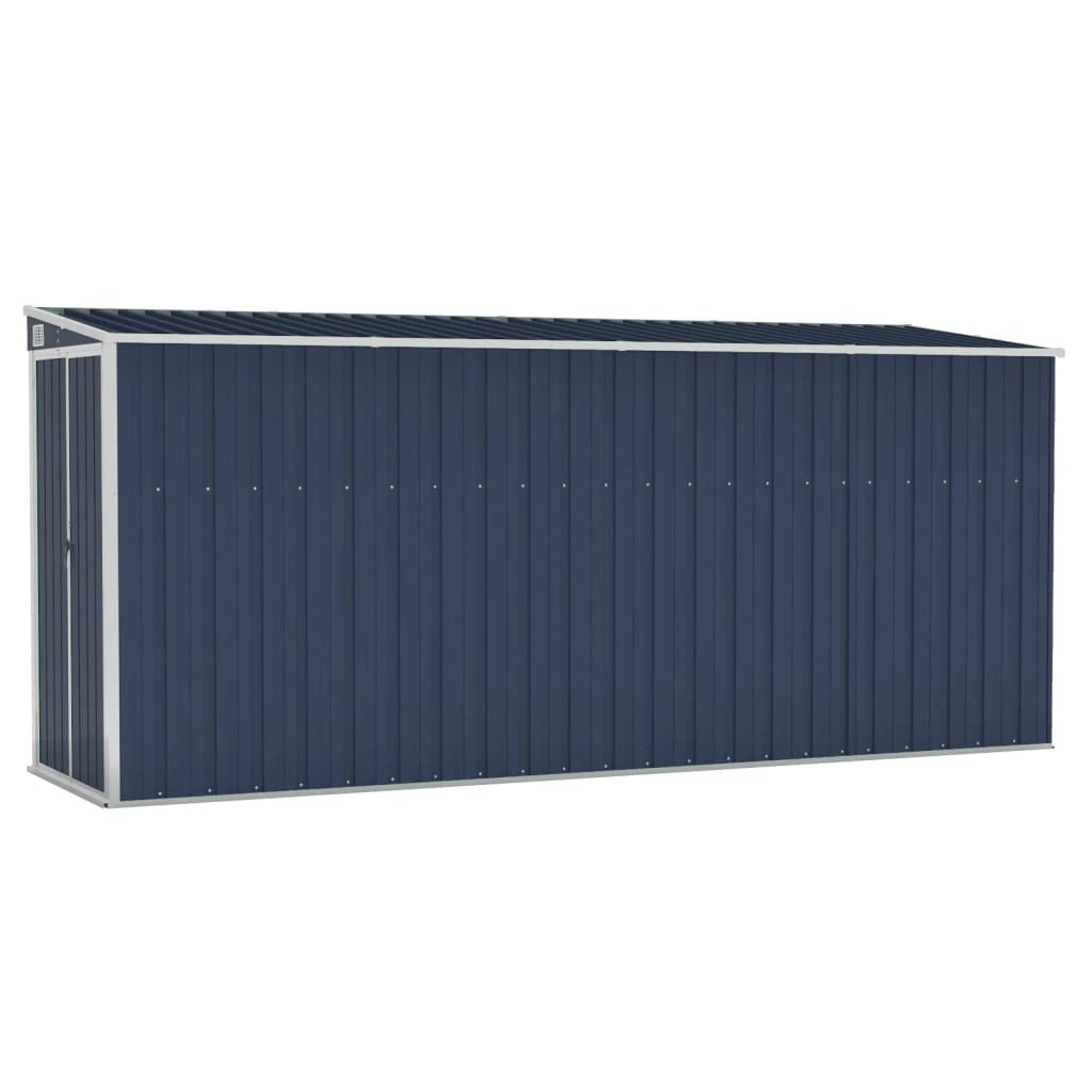 vidaXL vidaXL Wall-mounted Garden Shed Green 118x100x178 cm Galvanised Steel - Garden Shed