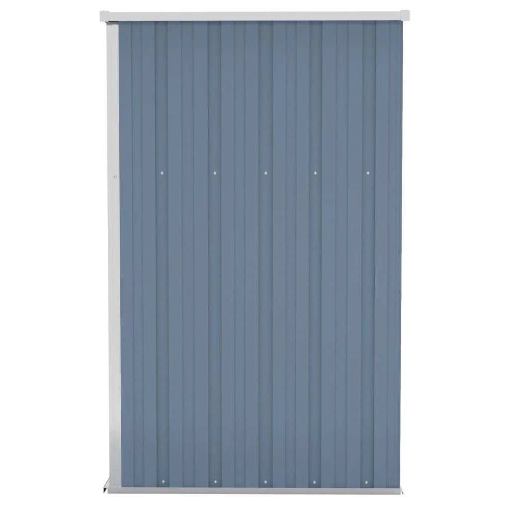 vidaXL vidaXL Wall-mounted Garden Shed Green 118x100x178 cm Galvanised Steel - Garden Shed