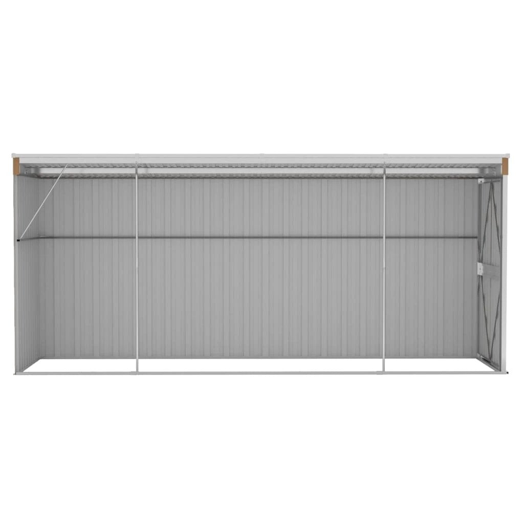 vidaXL vidaXL Wall-mounted Garden Shed Green 118x100x178 cm Galvanised Steel - Garden Shed