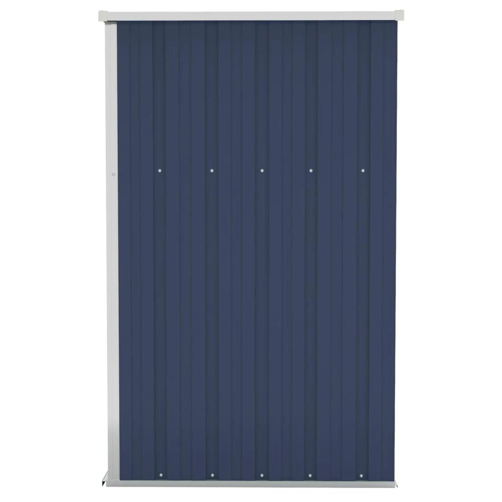 vidaXL Wall-mounted Garden Shed Green 118x100x178 cm Galvanised Steel by vidaXL
