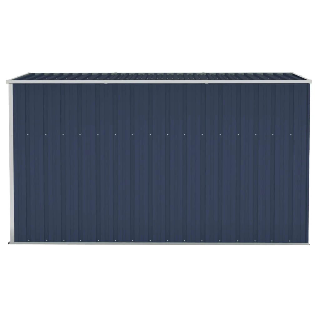vidaXL vidaXL Wall-mounted Garden Shed Green 118x100x178 cm Galvanised Steel - Garden Shed