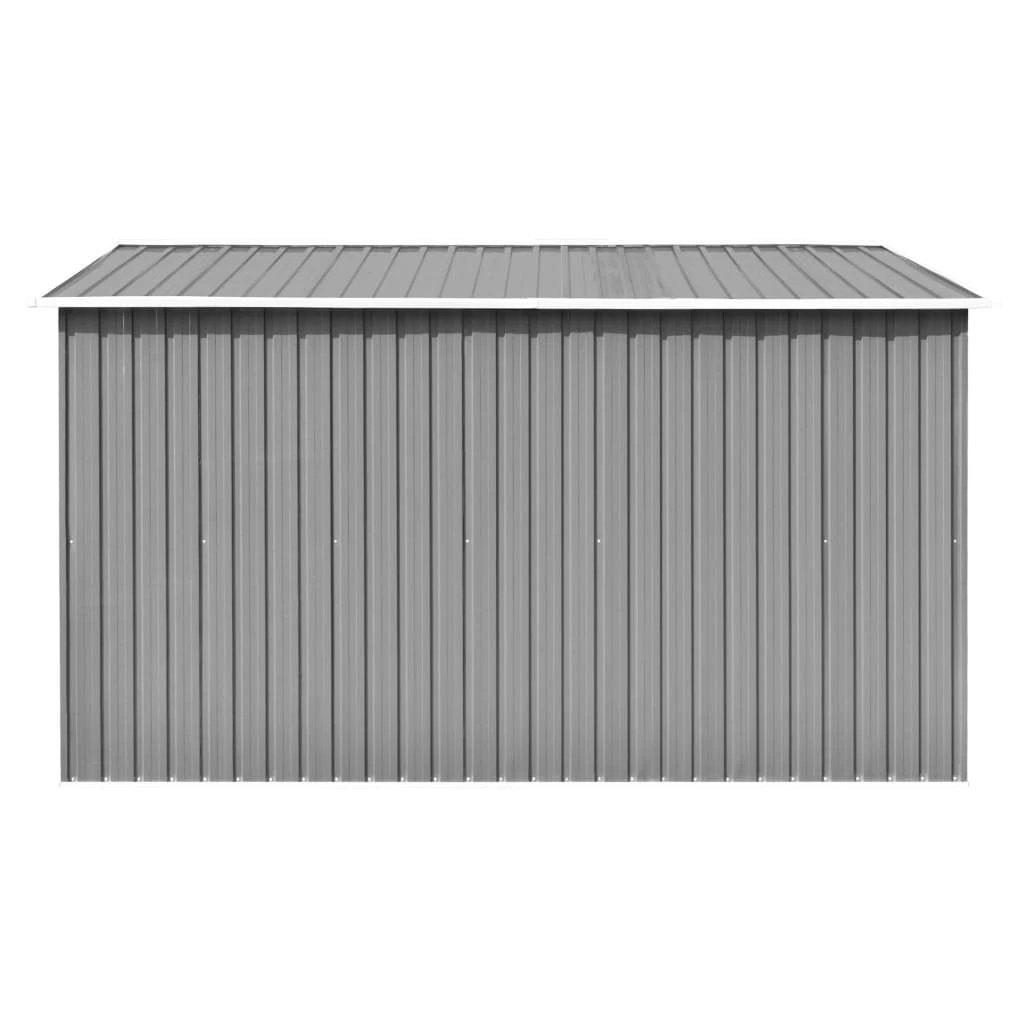 vidaXL Garden Shed 257x298x178 cm Metal Green - Garden Shed