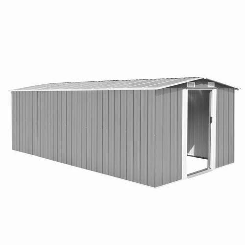 vidaXL Garden Shed 257x298x178 cm Metal Green - Garden Shed