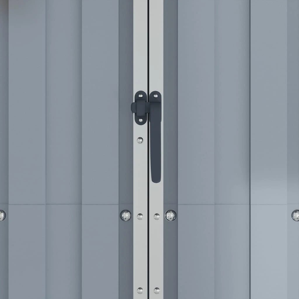 vidaXL Garden Shed Green 116x45x175 cm Galvanised Steel - Garden Shed