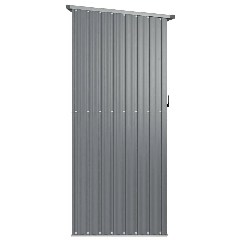 vidaXL Garden Shed Green 180.5x97x209.5 cm Galvanised Steel - Garden Shed