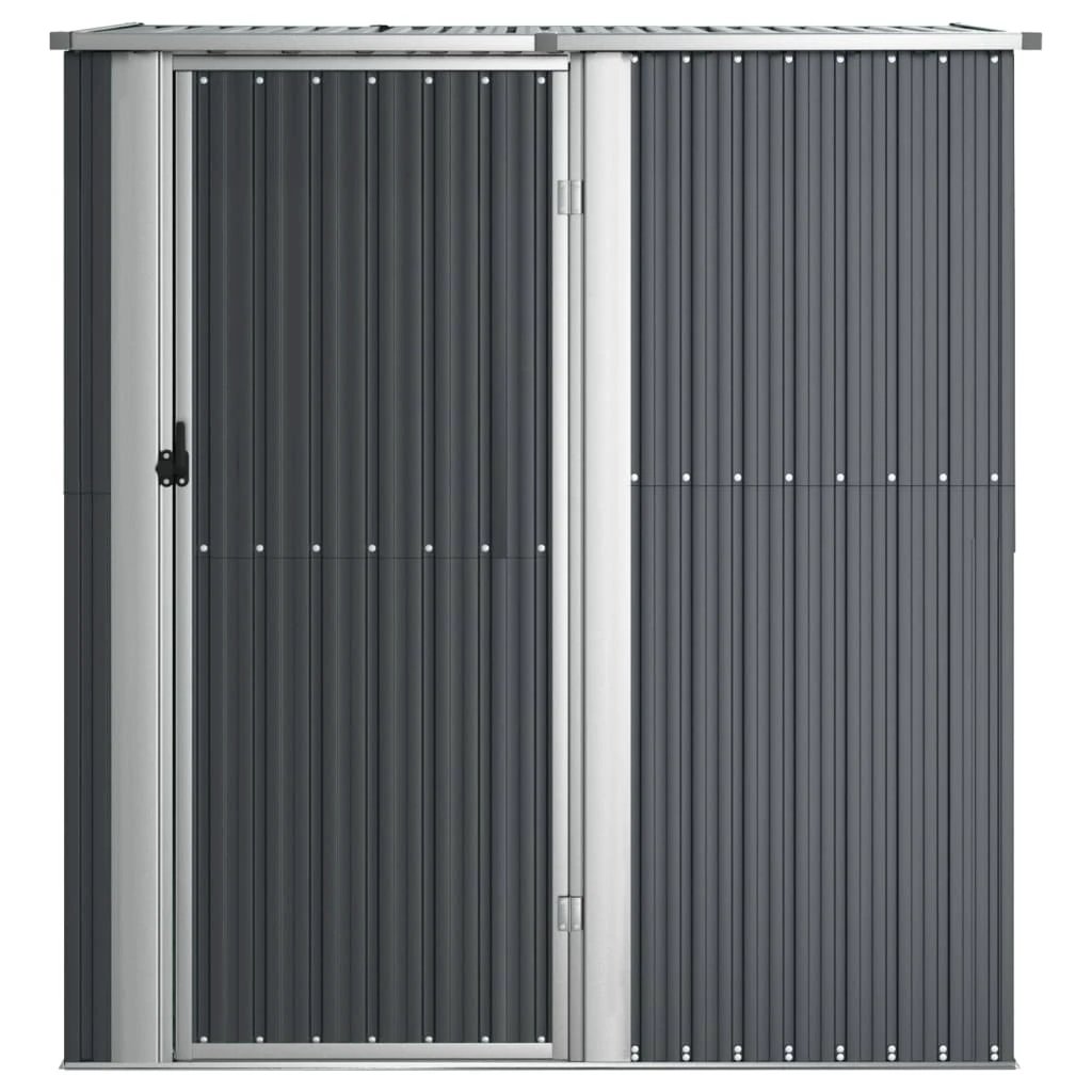 vidaXL Garden Shed Green 180.5x97x209.5 cm Galvanised Steel by vidaXL