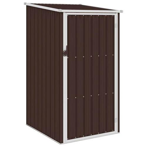 vidaXL Garden Shed Green 87x98x159 cm Galvanised Steel - Garden Shed