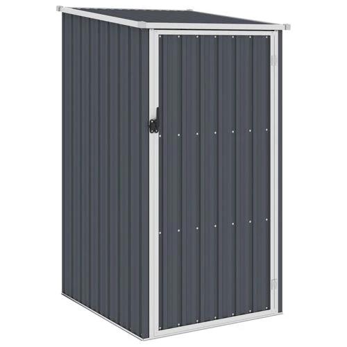 vidaXL Garden Shed Green 87x98x159 cm Galvanised Steel - Garden Shed