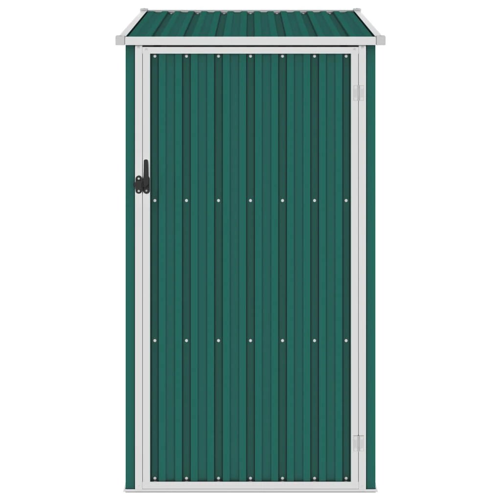 vidaXL Garden Shed Green 87x98x159 cm Galvanised Steel by vidaXL