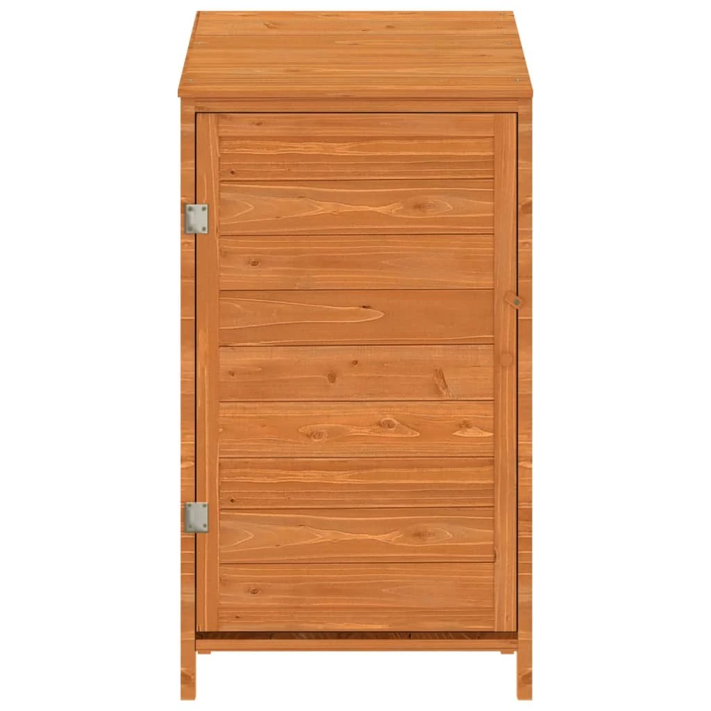 vidaXL Garden Shed 55x52x112 cm Solid Wood Fir by vidaXL
