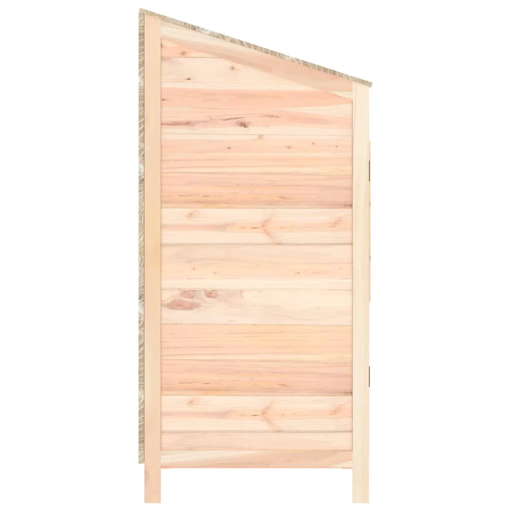 vidaXL Garden Shed 55x52x112 cm Solid Wood Fir by vidaXL