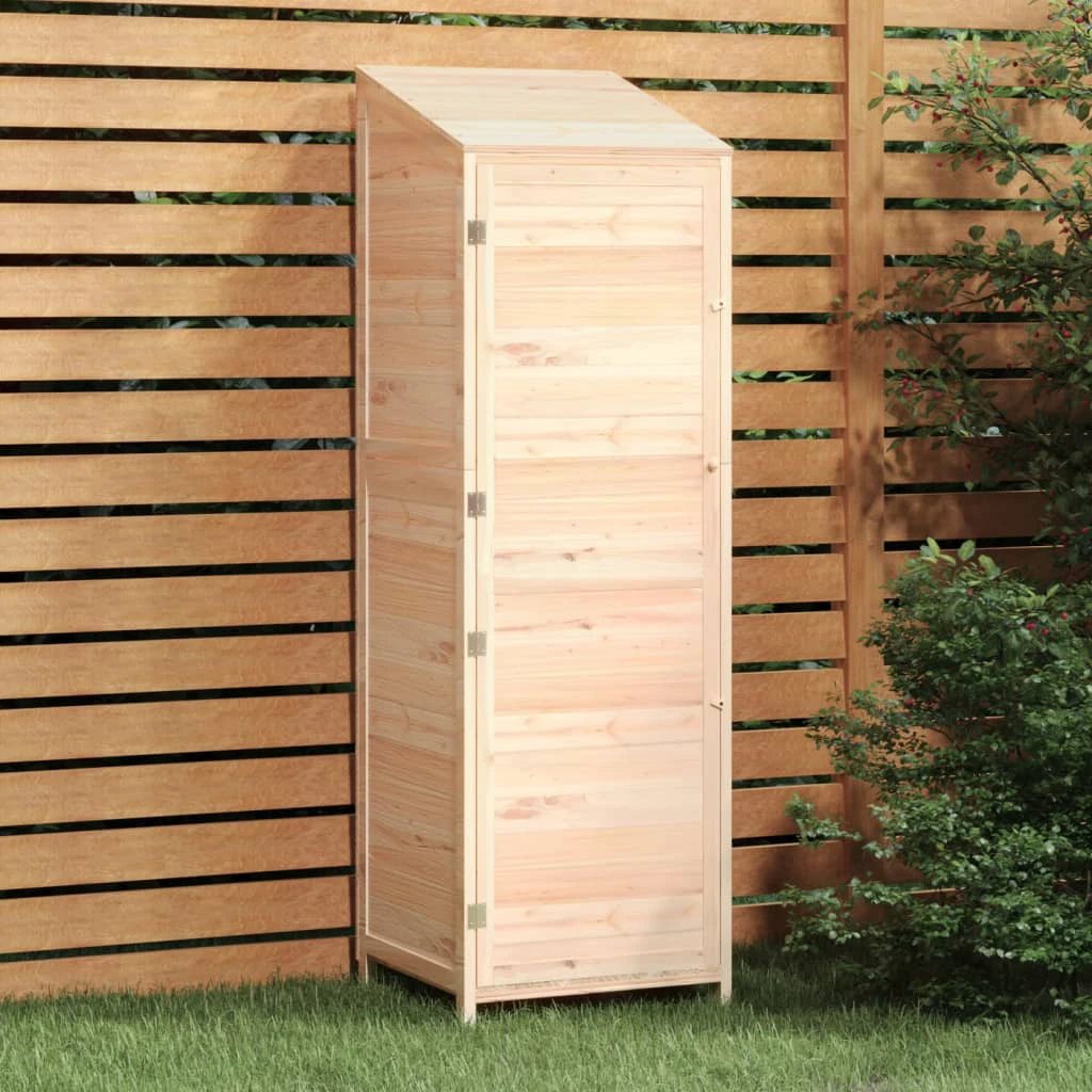 vidaXL Garden Shed 55x52x112 cm Solid Wood Fir - Garden Shed