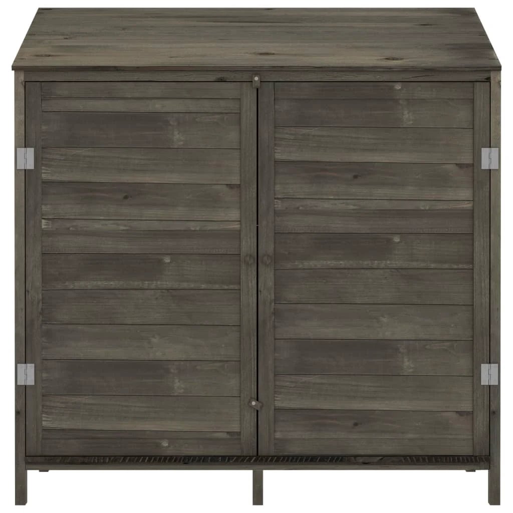 vidaXL Garden Shed 55x52x112 cm Solid Wood Fir by vidaXL