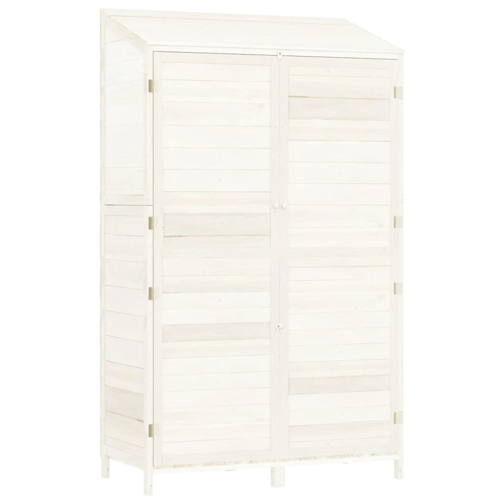 vidaXL Garden Shed 55x52x112 cm Solid Wood Fir - Garden Shed
