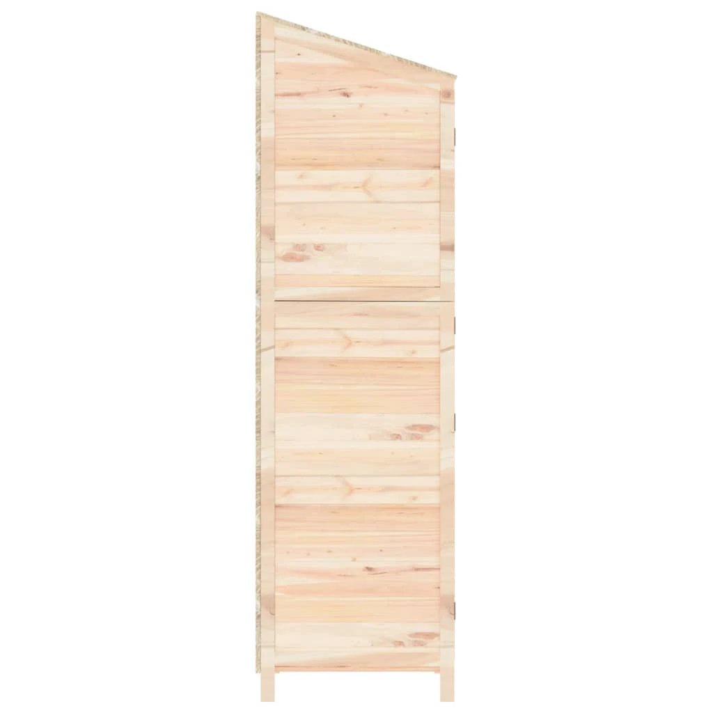 vidaXL Garden Shed 55x52x112 cm Solid Wood Fir - Garden Shed
