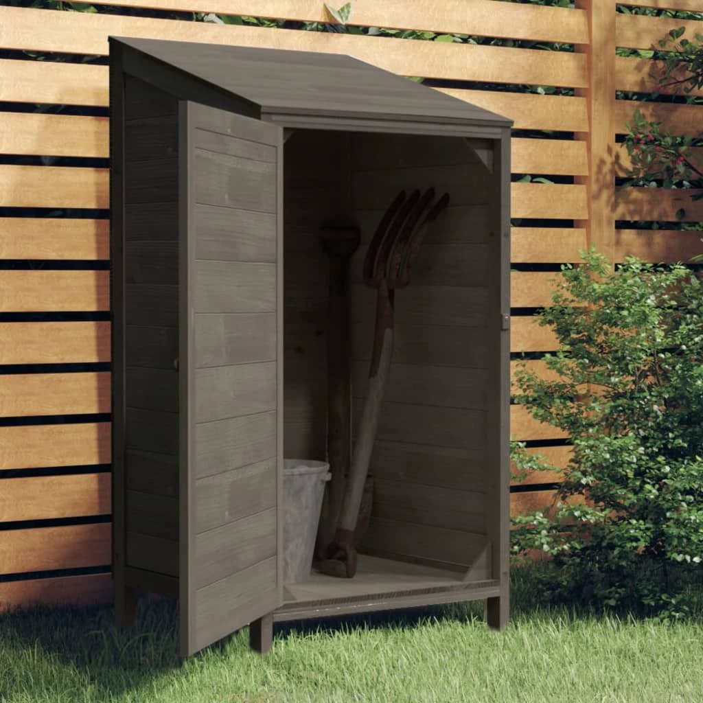 vidaXL Garden Shed 55x52x112 cm Solid Wood Fir - Garden Shed