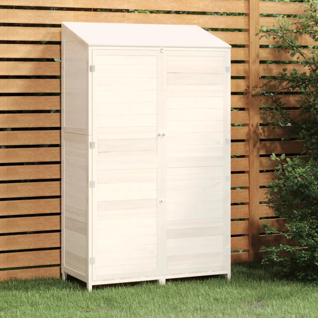 vidaXL Garden Shed 55x52x112 cm Solid Wood Fir - Garden Shed