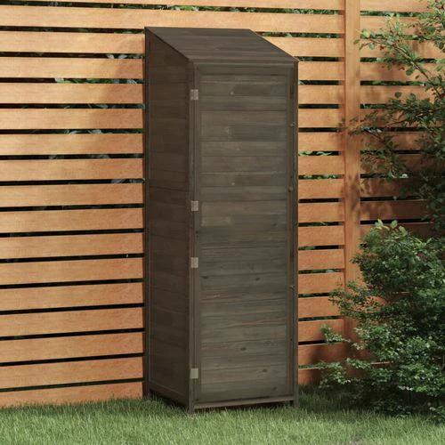 vidaXL Garden Shed 55x52x112 cm Solid Wood Fir - Garden Shed