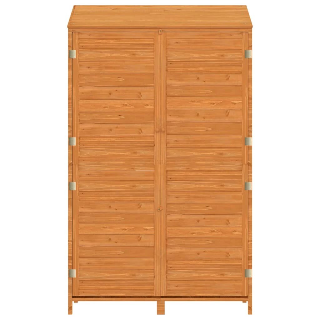 vidaXL Garden Shed 55x52x112 cm Solid Wood Fir by vidaXL