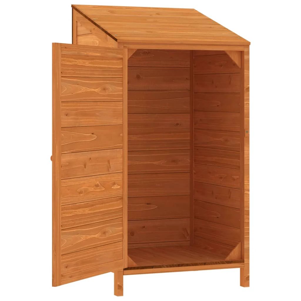 vidaXL Garden Shed 55x52x112 cm Solid Wood Fir by vidaXL