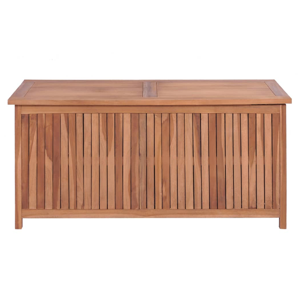 vidaXL Garden Storage Box 120x50x58 cm vidaXL Solid Teak Wood - Uncategorized Garden Storage