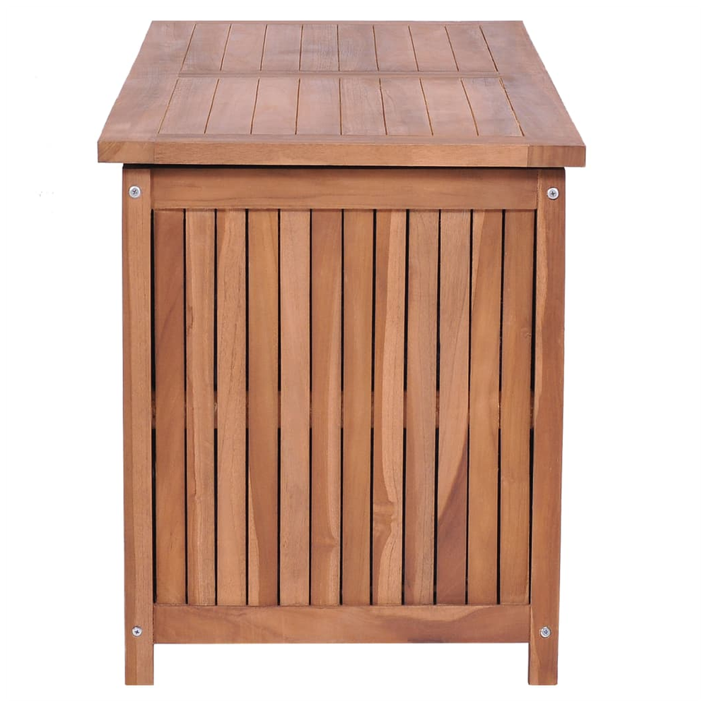vidaXL Garden Storage Box 120x50x58 cm vidaXL Solid Teak Wood - Uncategorized Garden Storage