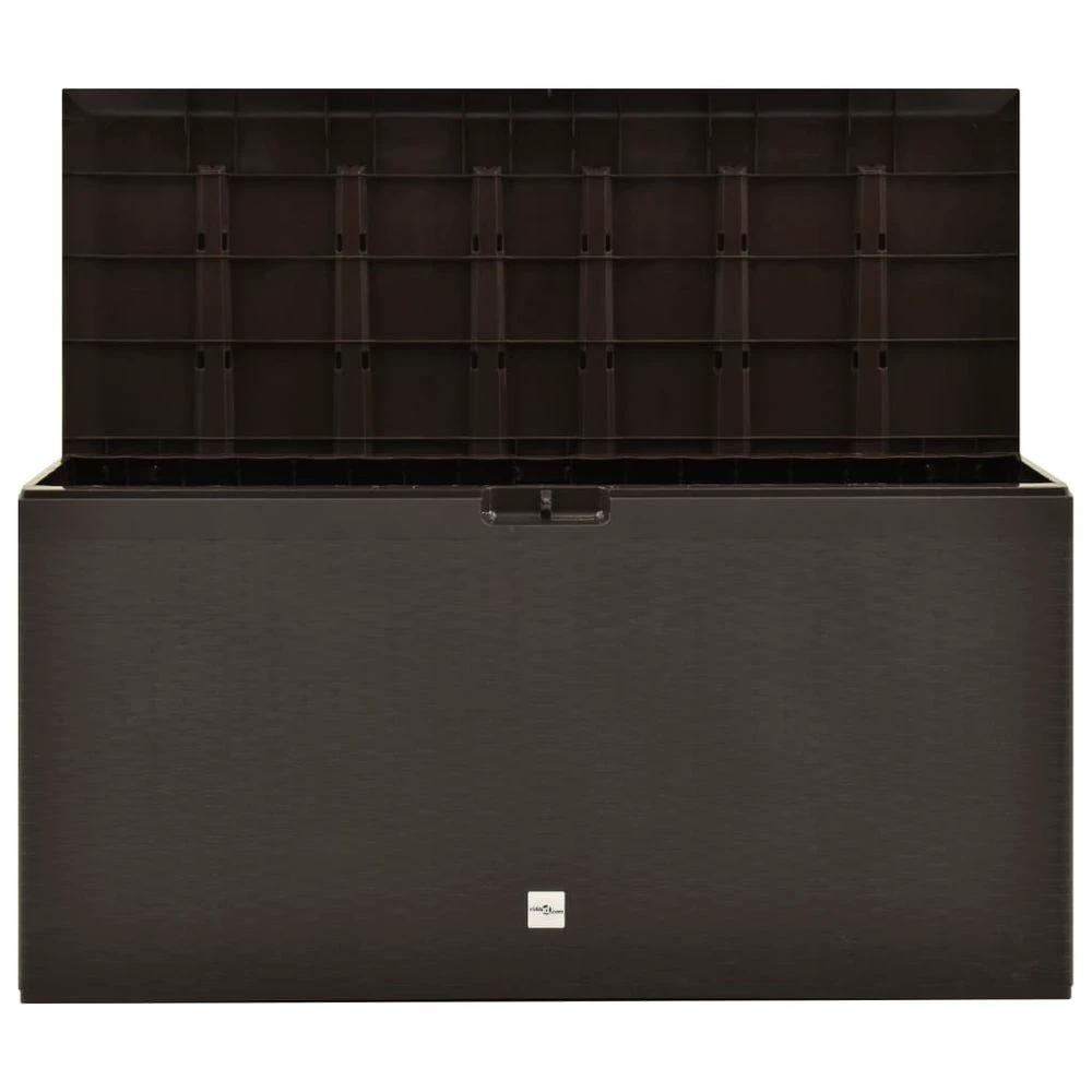 vidaXL Garden Storage Box Brown vidaXL 114x47x60 cm - Uncategorized Garden Storage