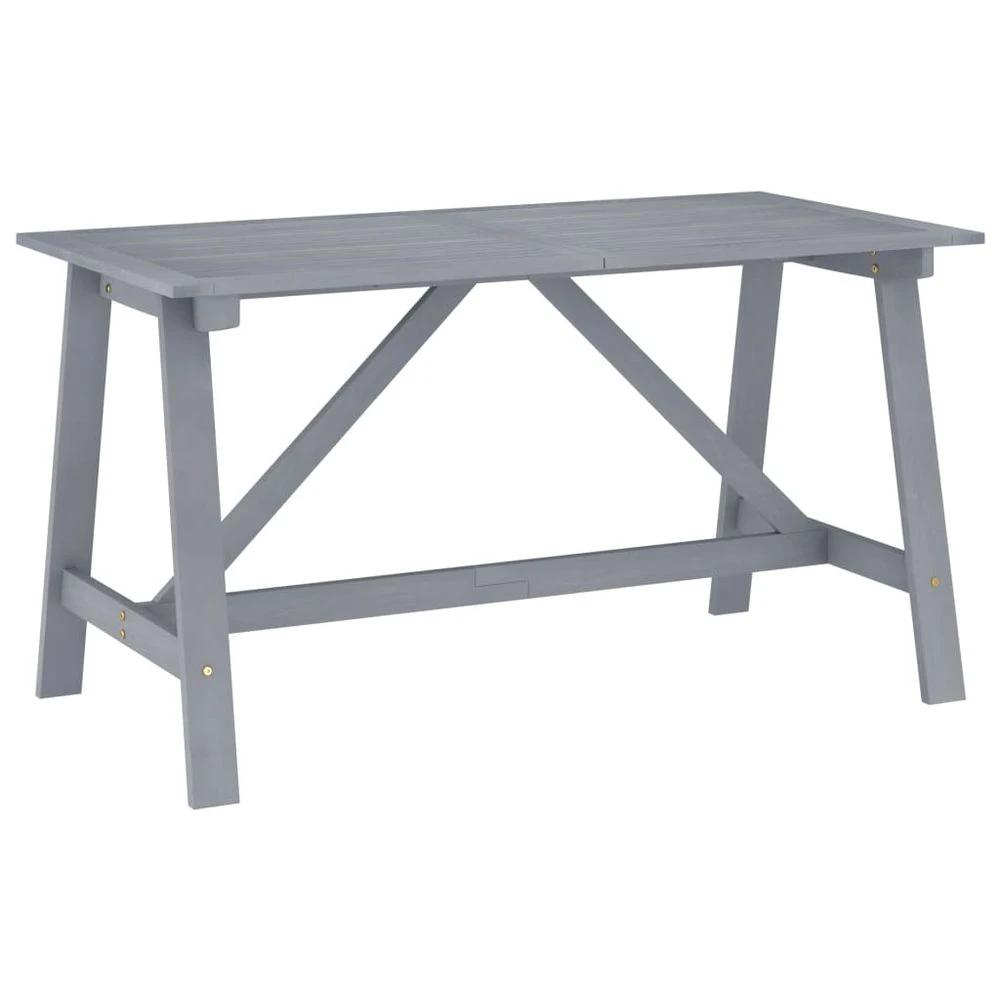 vidaXL Garden Dining Table vidaXL 88x88x74 cm Solid Acacia Wood - Uncategorized Garden Table