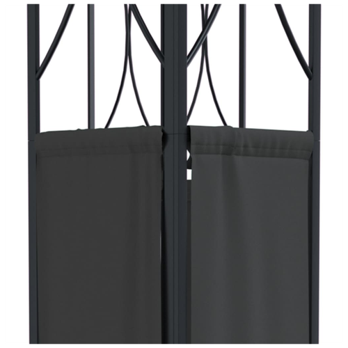 vidaXL Gazebo with Roof Anthracite 300x300x270 cm Steel by vidaXL
