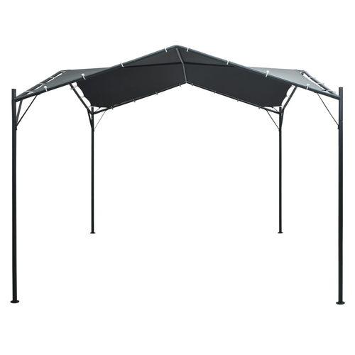 vidaXL vidaXL Gazebo Pavilion Tent Canopy 3x3 m Steel Anthracite - Gazebos
