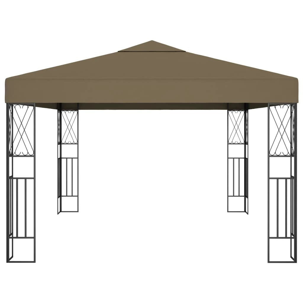 vidaXL Gazebo 3x3 m Cream Fabric by vidaXL