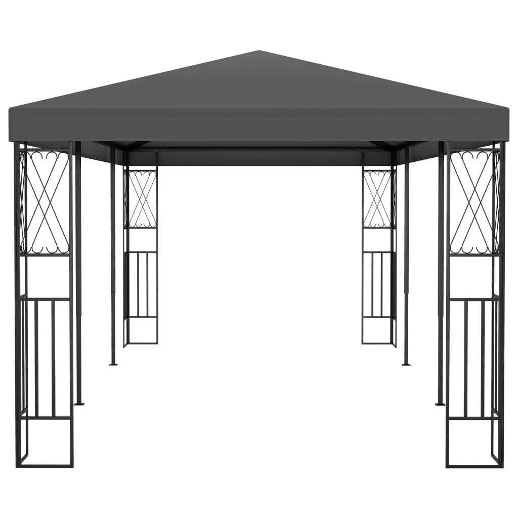 vidaXL Gazebo 3x3 m Cream Fabric - Gazebos