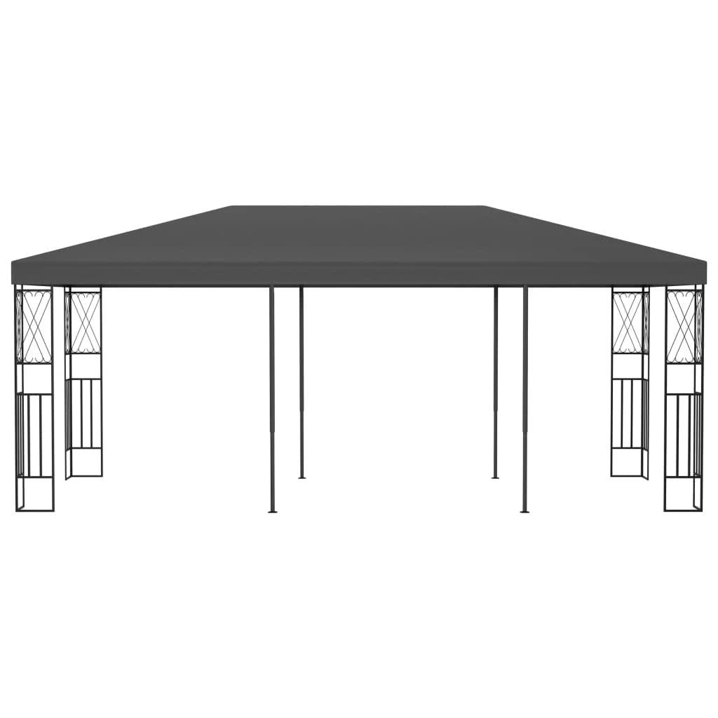 vidaXL Gazebo 3x3 m Cream Fabric - Gazebos