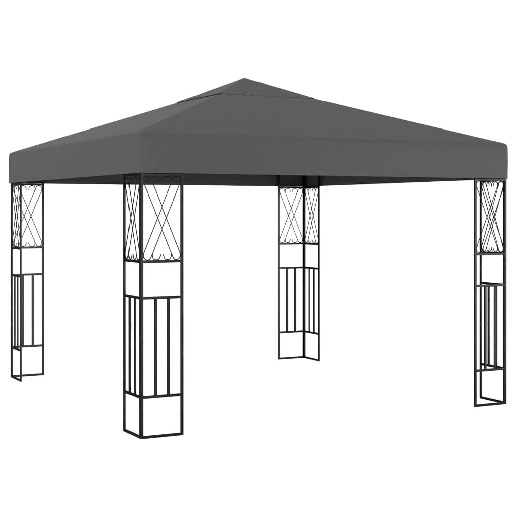 vidaXL Gazebo 3x3 m Cream Fabric by vidaXL