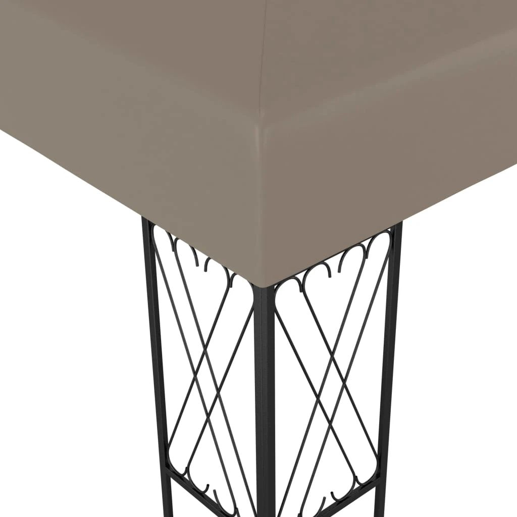 vidaXL Gazebo 3x3 m Cream Fabric by vidaXL