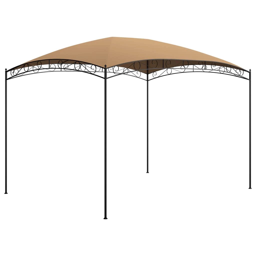 vidaXL Gazebo 3x3x2.65 m Cream 180 g/m² - Gazebos