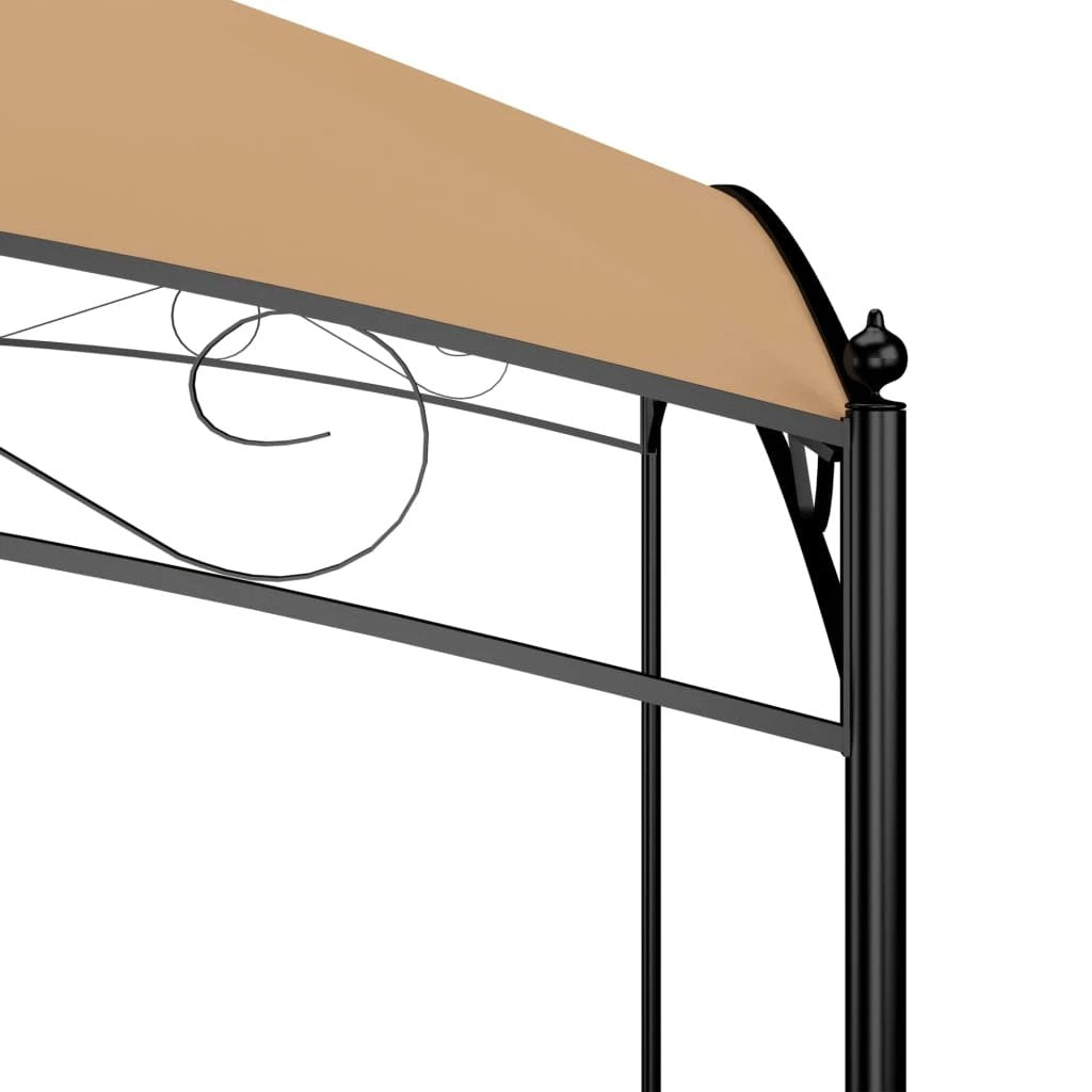 vidaXL Gazebo 3x3x2.65 m Cream 180 g/m² - Gazebos