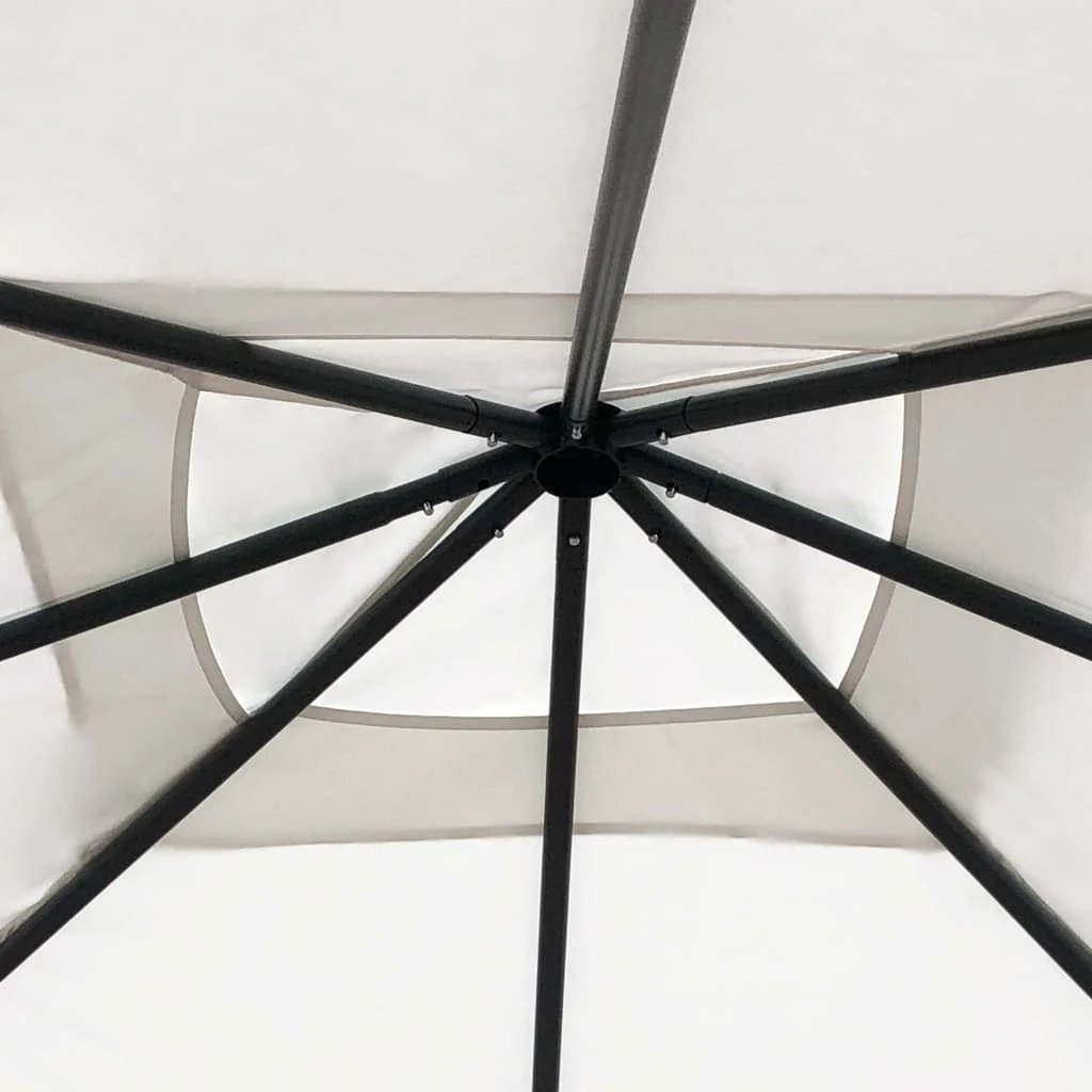 vidaXL Gazebo 3x3x2.6 m Anthracite 160 g/m² by vidaXL