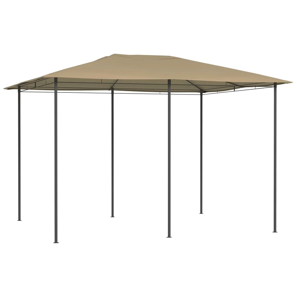 vidaXL Gazebo 3x3x2.6 m Anthracite 160 g/m² by vidaXL