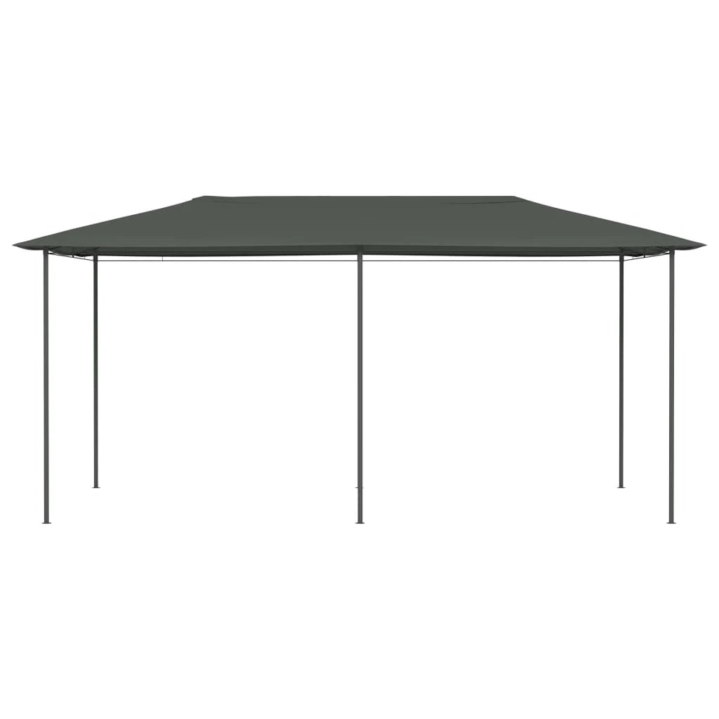 vidaXL Gazebo 3x3x2.6 m Anthracite 160 g/m² by vidaXL
