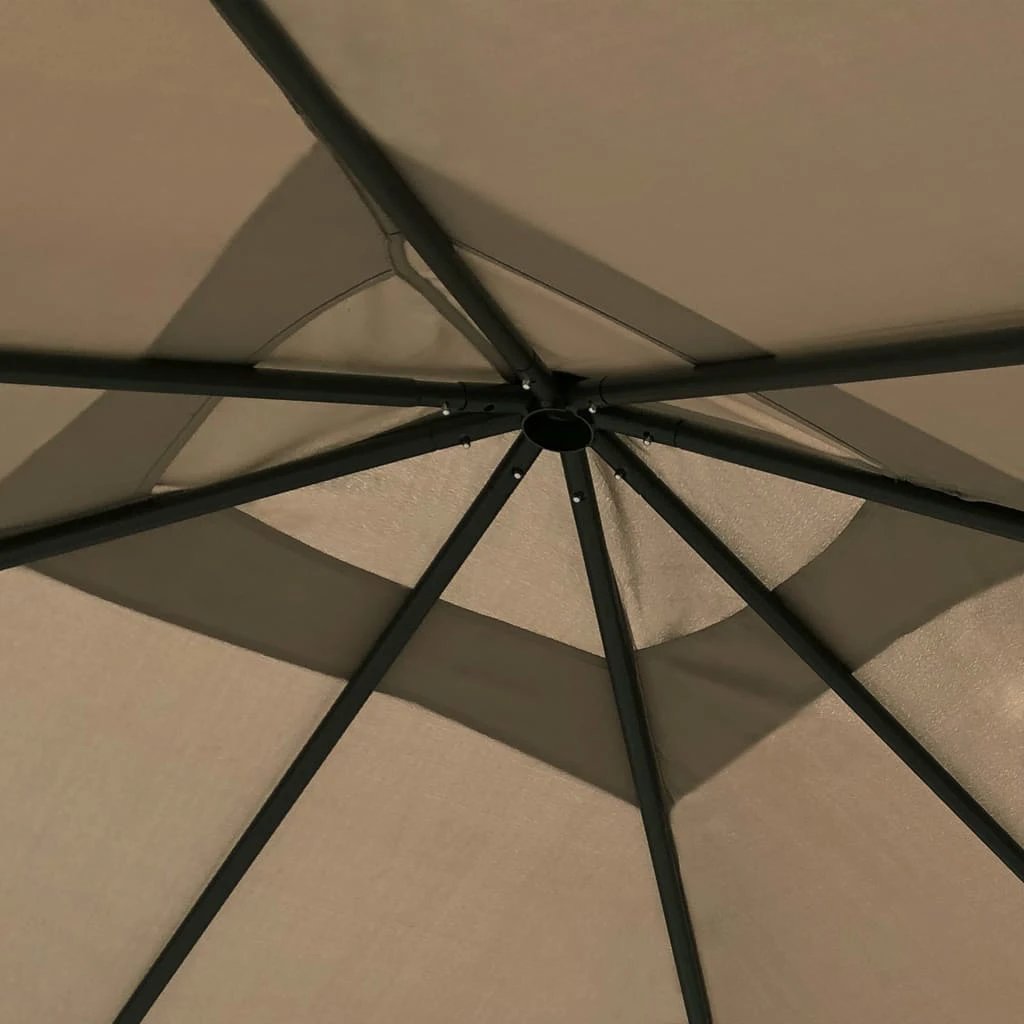 vidaXL vidaXL Gazebo 3x3x2.6 m Anthracite 160 g/m² - Gazebos