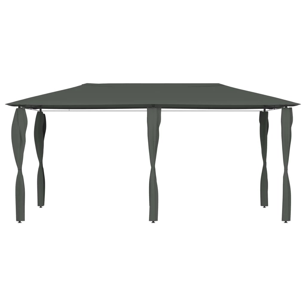 vidaXL Gazebo 3x3x2.6 m Anthracite 160 g/m² by vidaXL