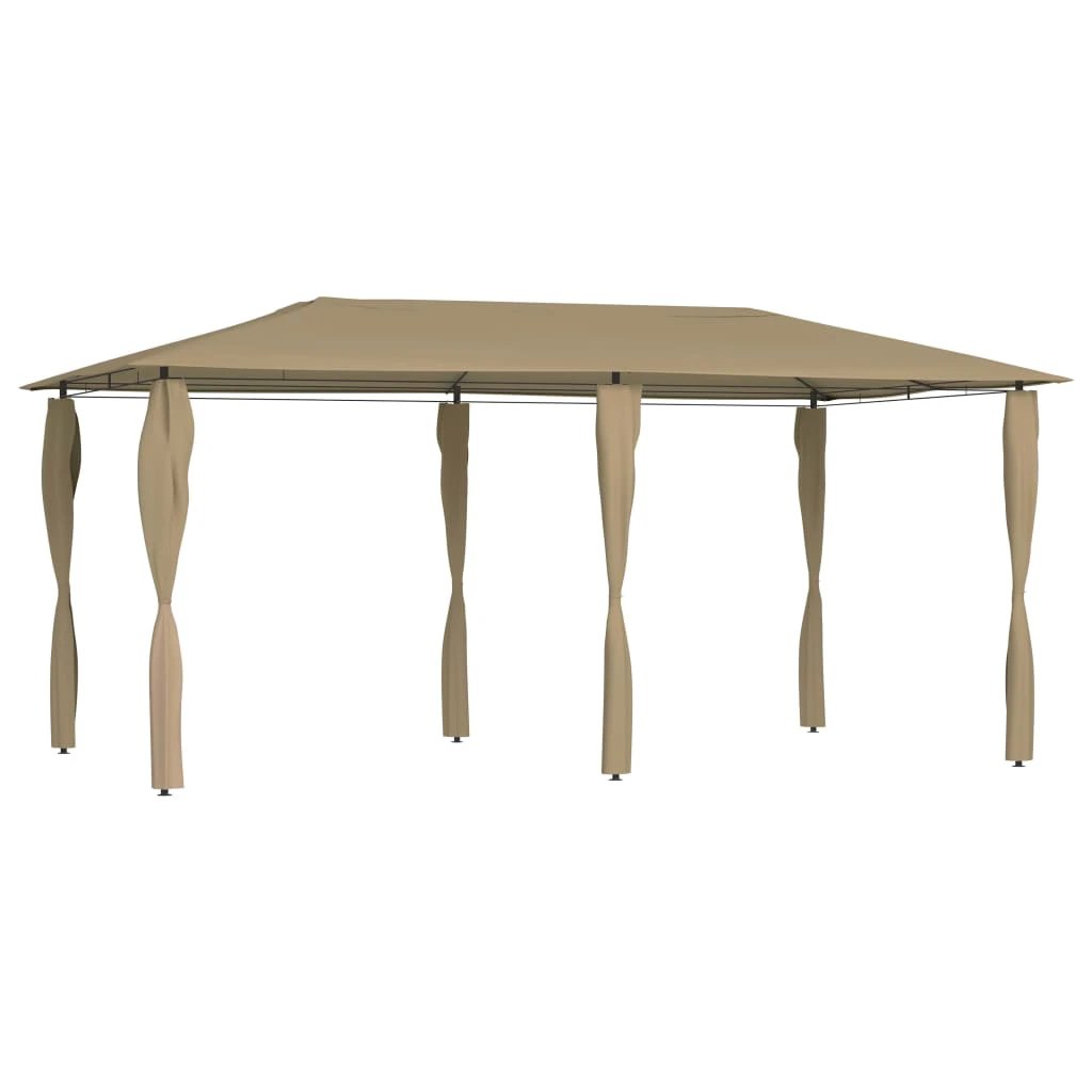 vidaXL Gazebo 3x3x2.6 m Anthracite 160 g/m² by vidaXL