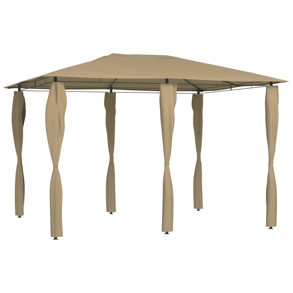 vidaXL Gazebo 3x3x2.6 m Anthracite 160 g/m² by vidaXL