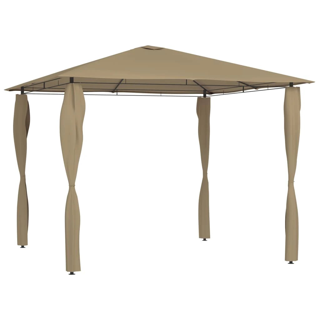 vidaXL vidaXL Gazebo 3x3x2.6 m Anthracite 160 g/m² - Gazebos