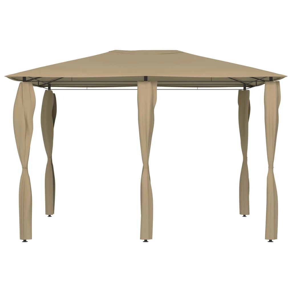 vidaXL Gazebo 3x3x2.6 m Anthracite 160 g/m² by vidaXL