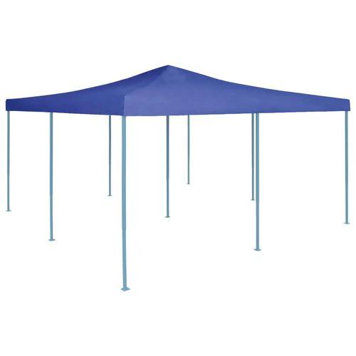 vidaXL Folding Gazebo 5x5 m Blue by vidaXL