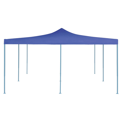 vidaXL Folding Gazebo 5x5 m Blue by vidaXL