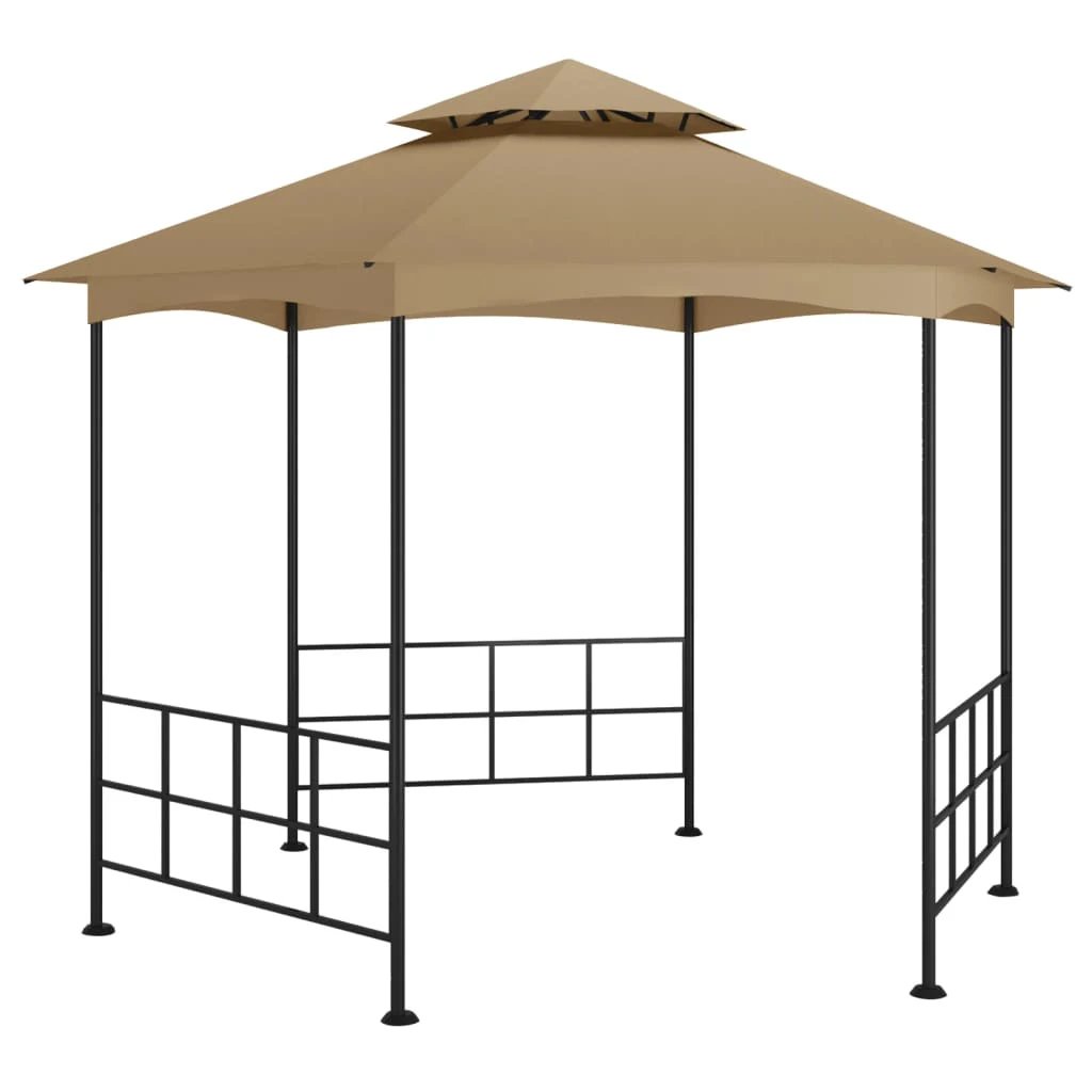 vidaXL Gazebo with Sidewalls 3.1x2.7 m Cream - Gazebos