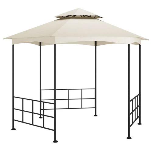vidaXL Gazebo with Sidewalls 3.1x2.7 m Cream - Gazebos